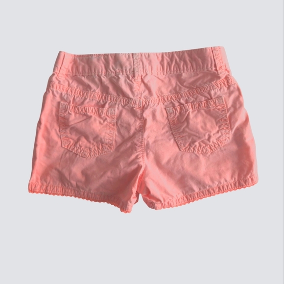 Gymboree Girls Cotton Coral Shorts Size 6 - Picture 3 of 9